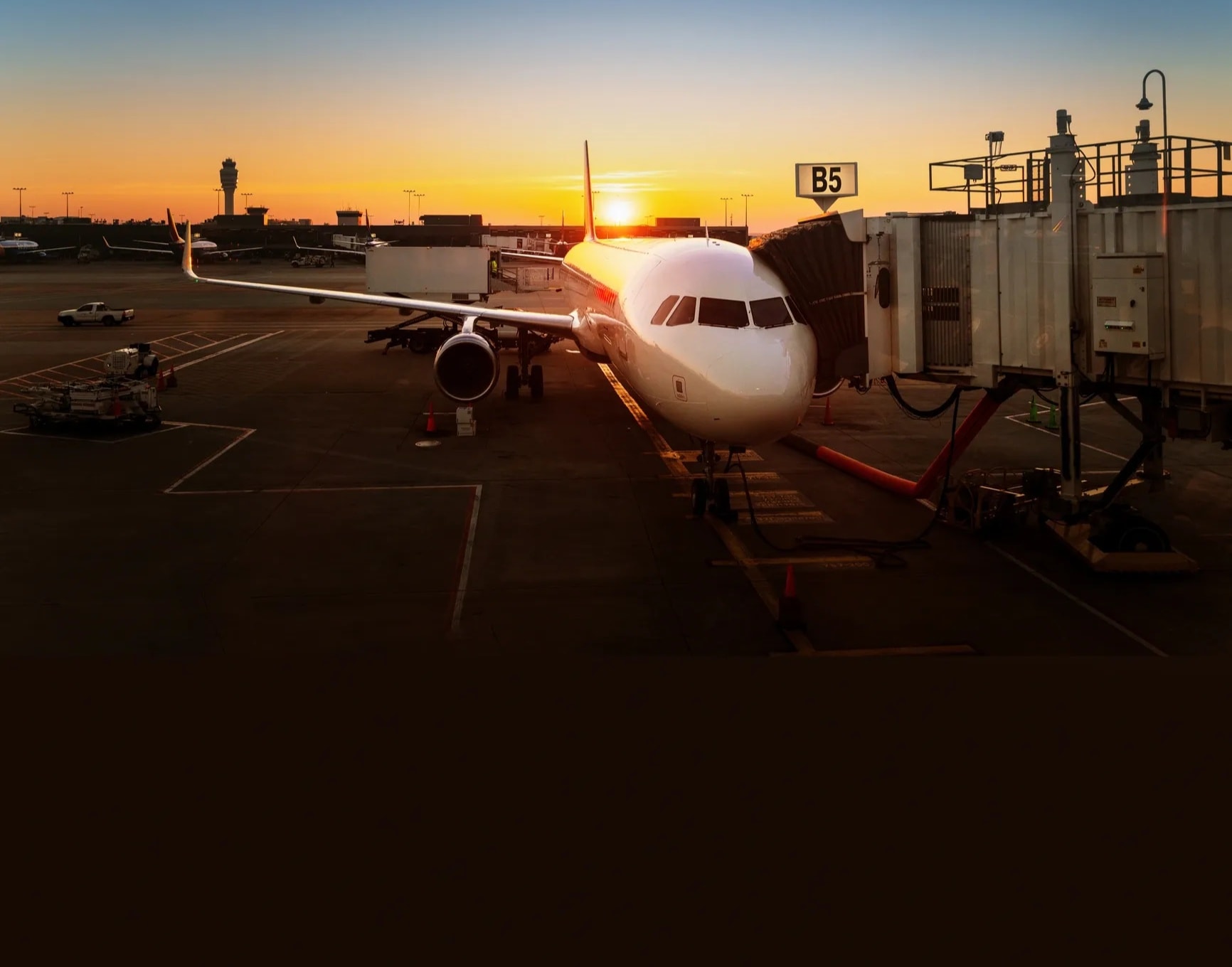 Aviation ground crew at airport